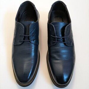 Tomboy Toes | Downtown Dappers in Blue | 39/9.5